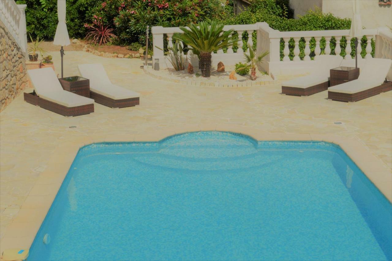 Villa La Terre Des Lauriers Vallauris Exteriör bild