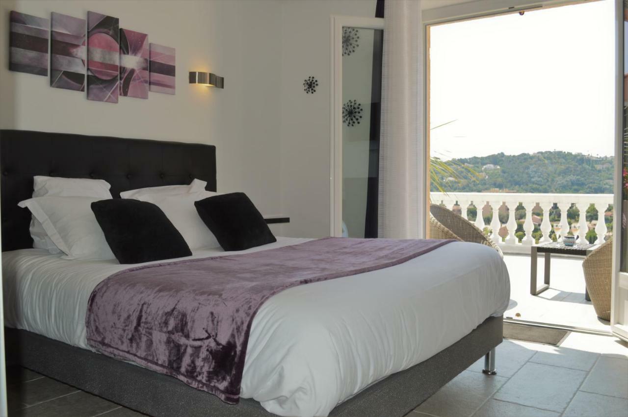 Villa La Terre Des Lauriers Vallauris Exteriör bild